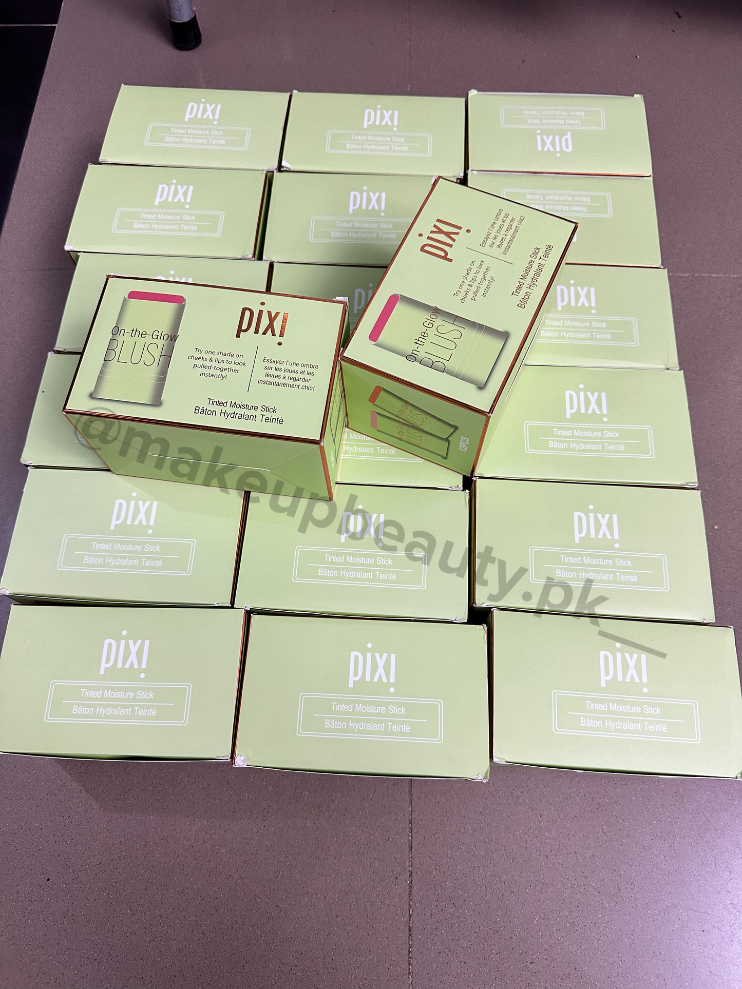 Pixi Blush all three Shades (Ruby, Juicy, Fleur).