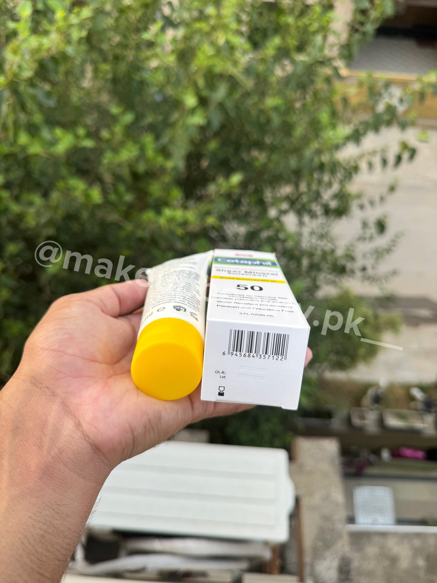 Cetaphil Sun SPF 50 Sheer Mineral Sunscreen 89 ML ☀️