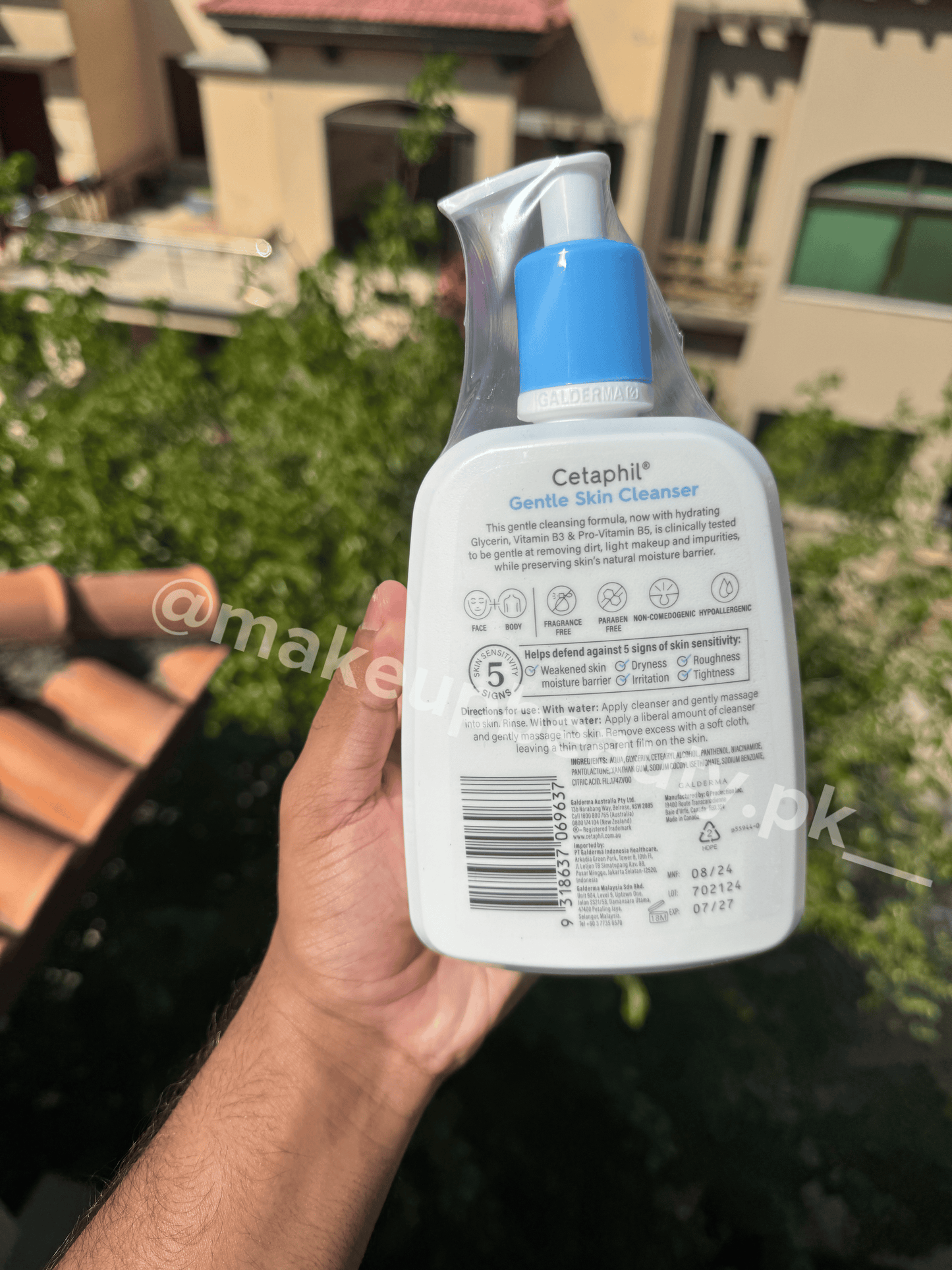 Cetaphil Gentle Skin Cleanser All skin Types– 500 ML🧴✨