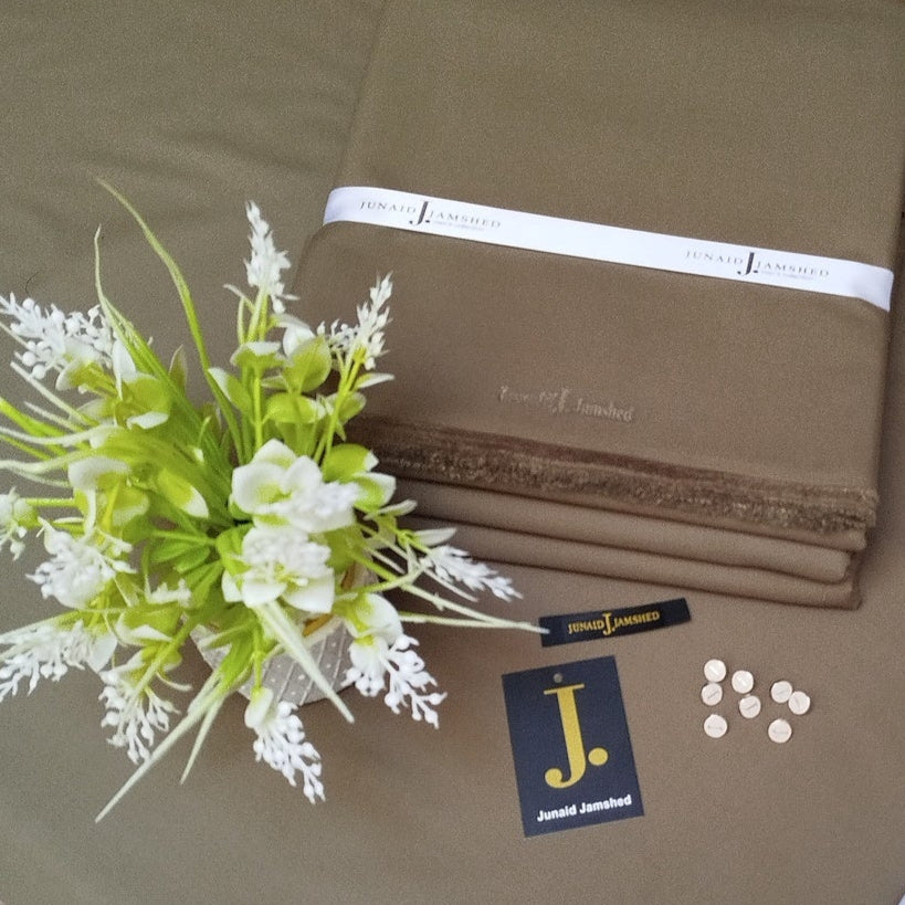 J. Unstitched Premium Winter Wash n Wear Suit for Men's-JW11