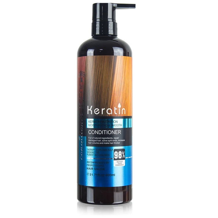 Keratin Nutrition Moisturizing & Smooth Hair Growth Conditioner 900ml (XL)