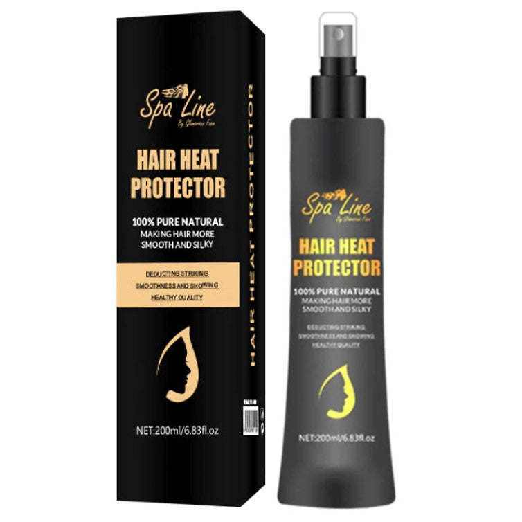Spa Line Hair Heat Protector Spray Smooth and Silky 200ml