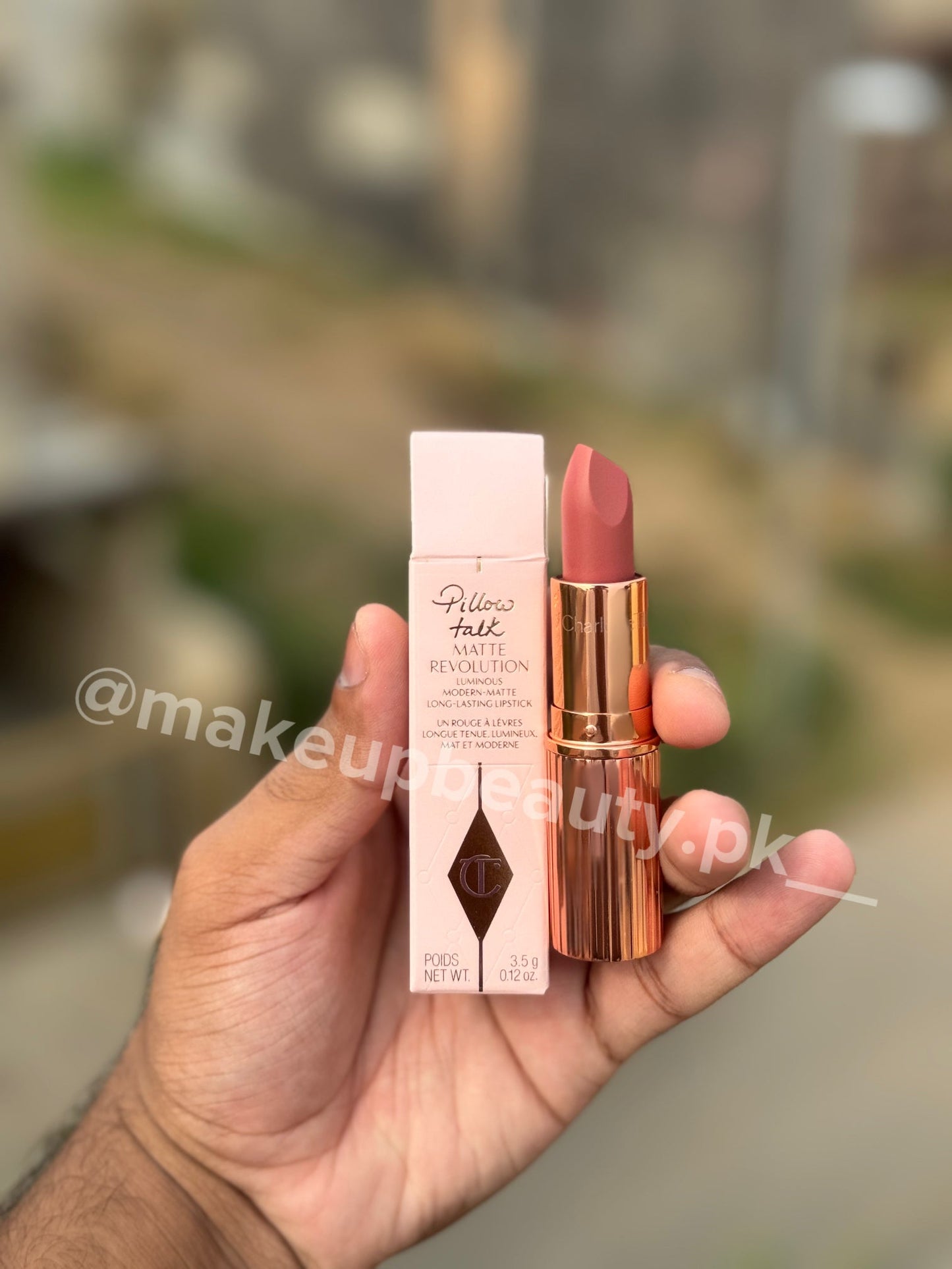 Charlotte Tilbury Pillow Talk Lipstick 3.5 Grams Big size.
