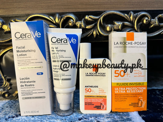 Deal of the Month😍🥳. Buy cera ve Facial moisturizing Lotion and La roche Posay anthelios Fluid invisible Spf 50