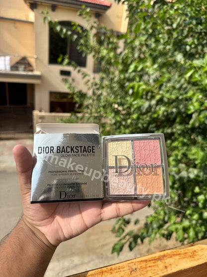 Dior Backstage Glow Face Palette 4 in 1 .