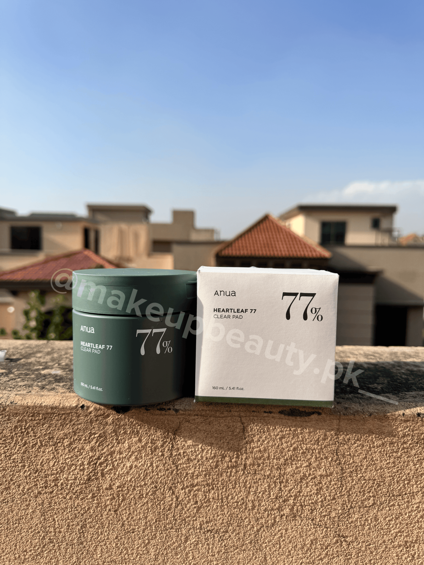 Anua 77% Heartleaf Clear Toner Pads. 160 mL. 70 sheets