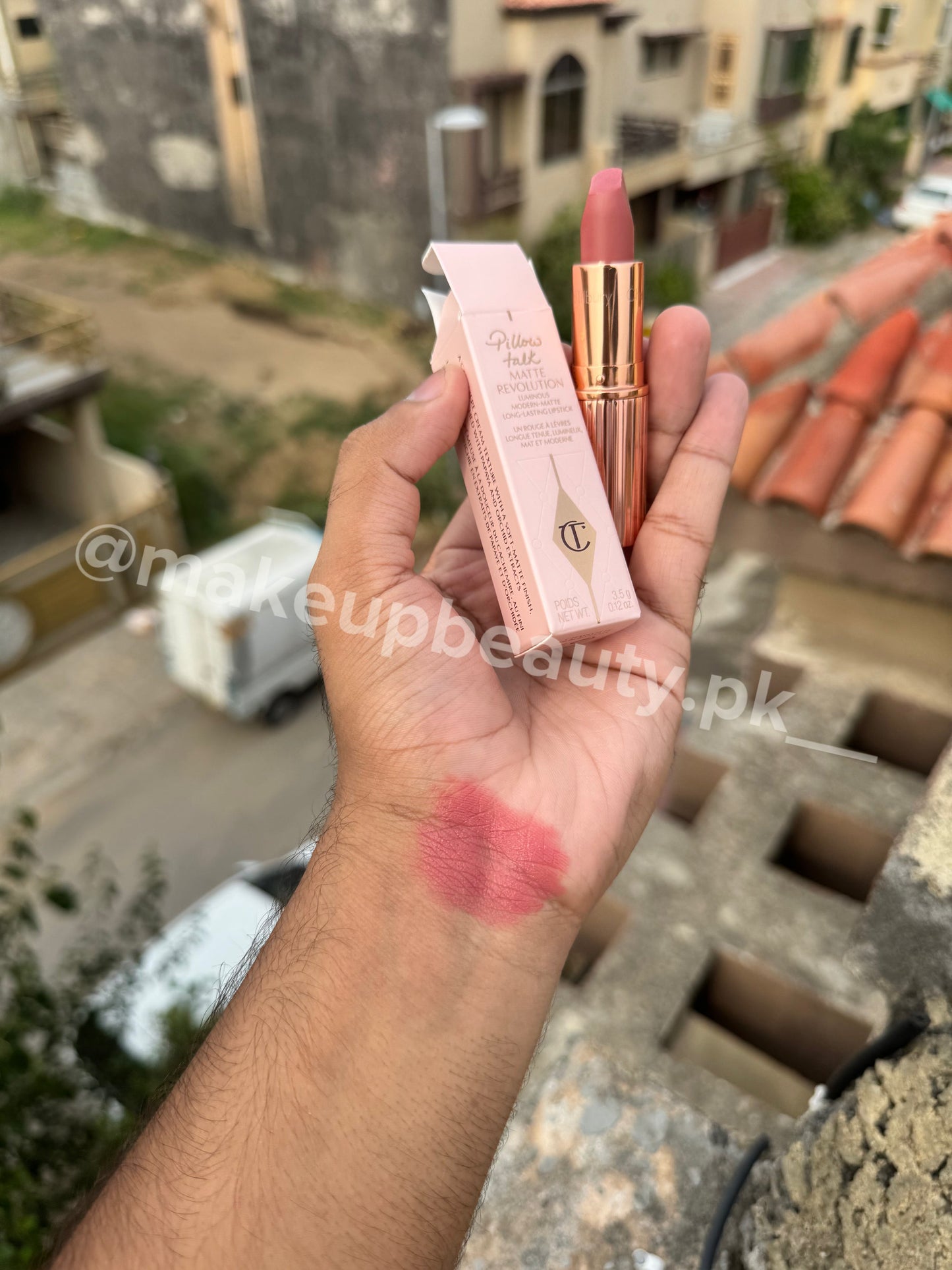 Charlotte Tilbury Pillow Talk Lipstick 3.5 Grams Big size.