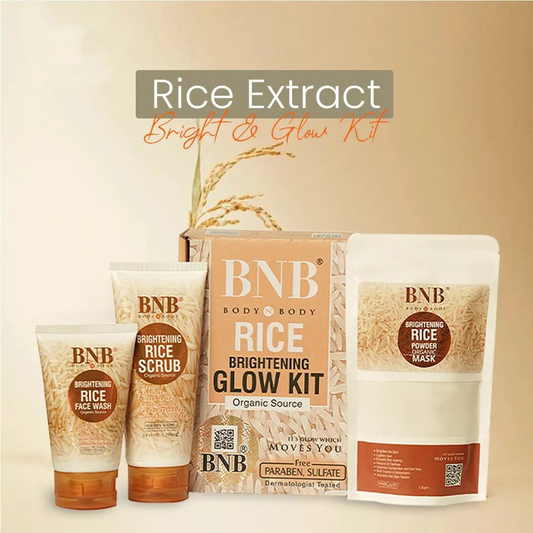 Rice Extract Bright & Glow Kit 3 in 1