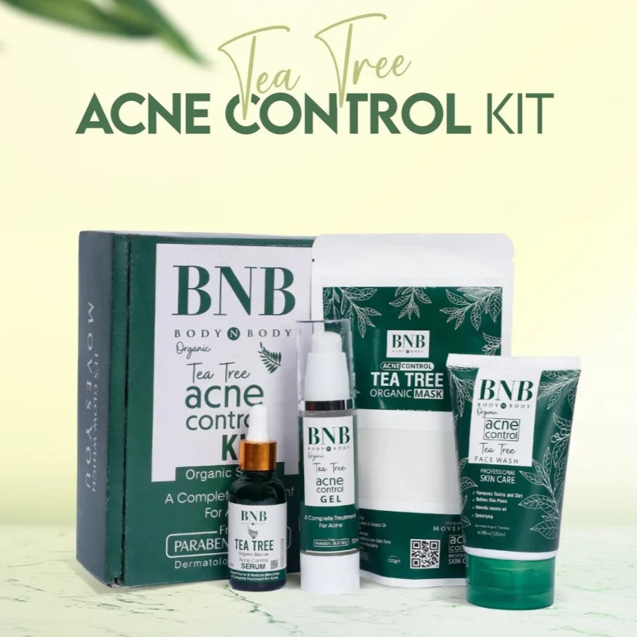 Acne Control Tea Tree Kit 4 in 1 – BeautyNBeauty
