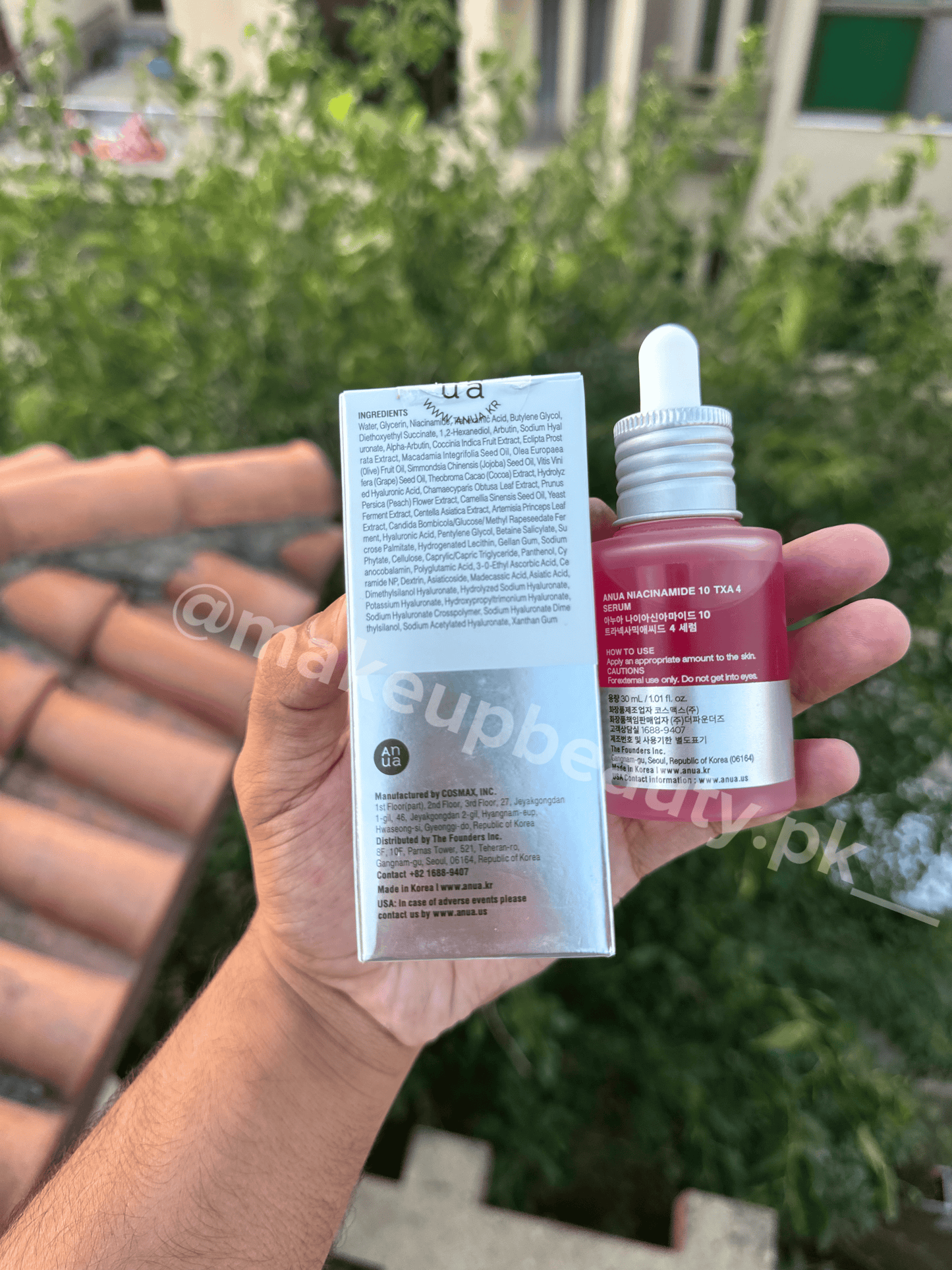 Anua Niacinamide 10% + TXA 4% Dark spot Serum. (New and Latest Packaging). 30 ML