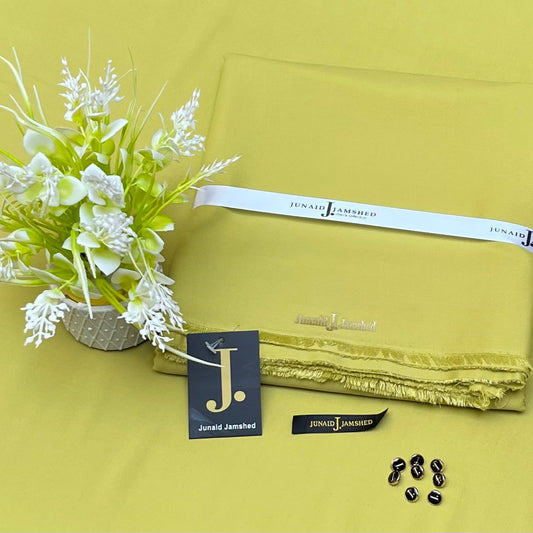 J. Unstitched Wash n Wear Suit for Men's-J35