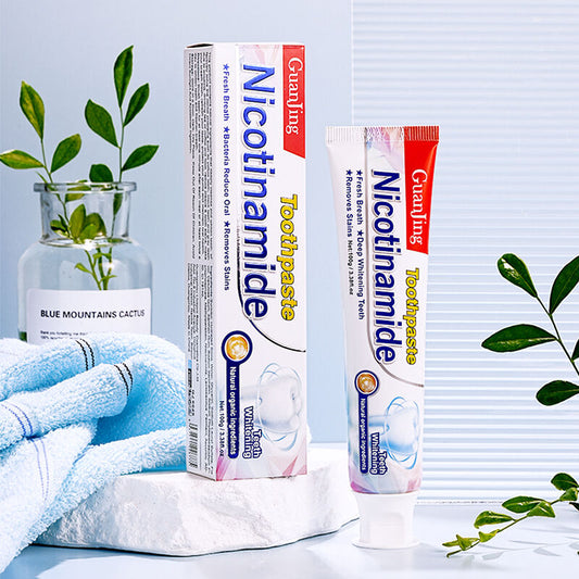 Nicotinamide Toothpaste for Deep Teeth Whitening