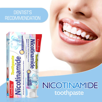 Nicotinamide Toothpaste for Deep Teeth Whitening