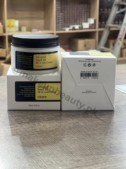 Cosrx Advanced Snail 92 All in one cream😍. Just see the texture in video. It will make you fall in love✨
