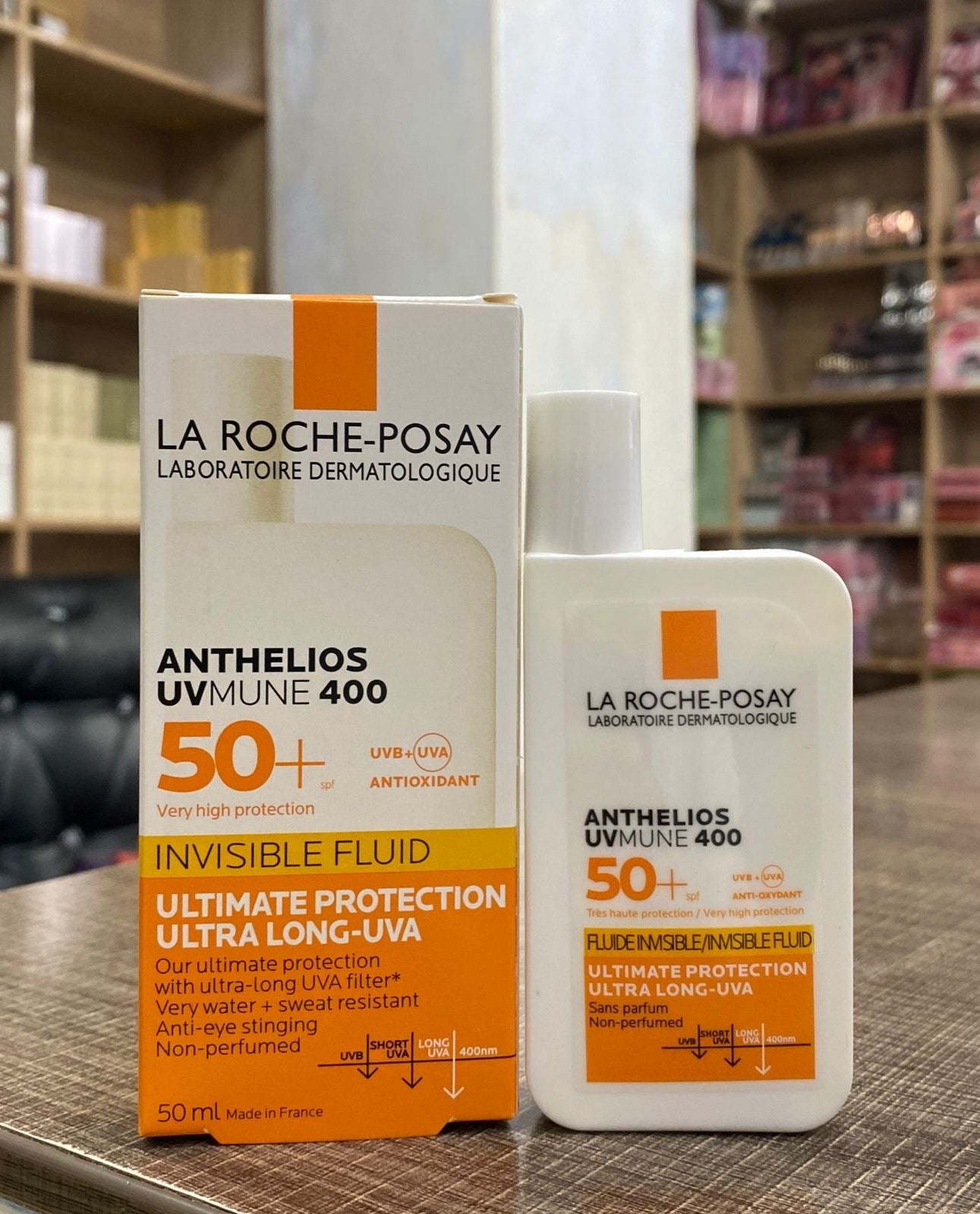 LA ROCHE POSAY ANTHELIOS FLUID INVISIBLE 50+ SPF