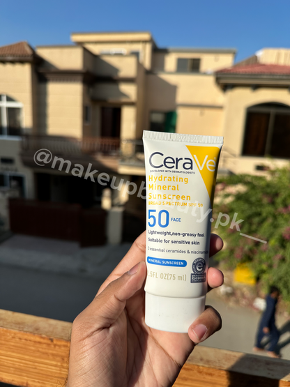 Cera ve Hydrating Mineral sunscreen. 75 ml