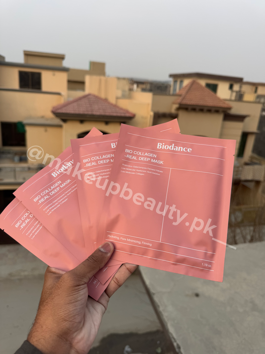 Biodance Bio Collagen Real Deep Masks Pack of 4 Masks 34 Grams each With Box