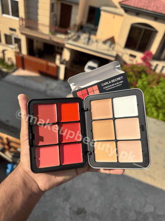 Carla secret Creamy Blush and conceal Palette.