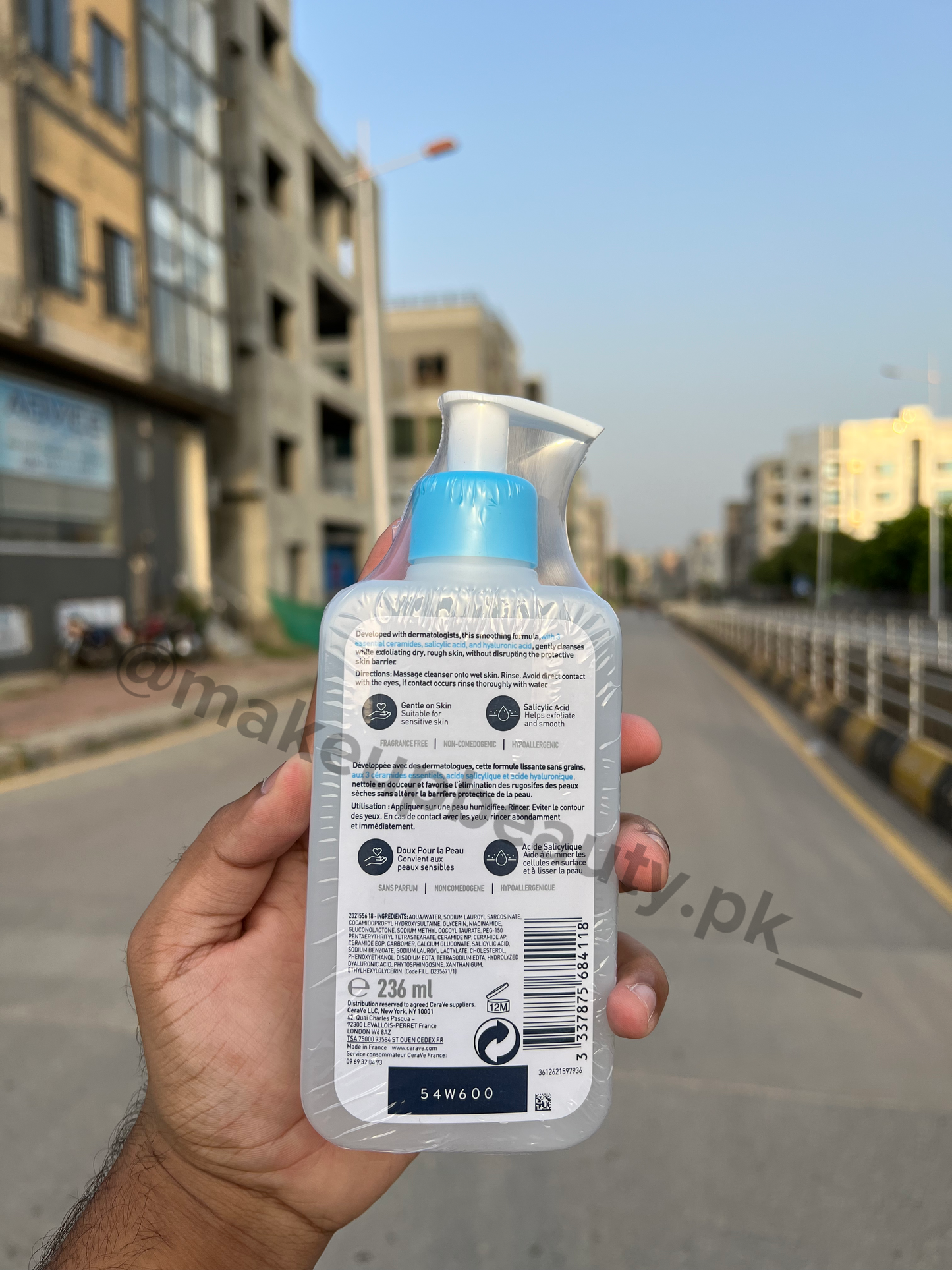 Cera ve SA smoothing Cleanser