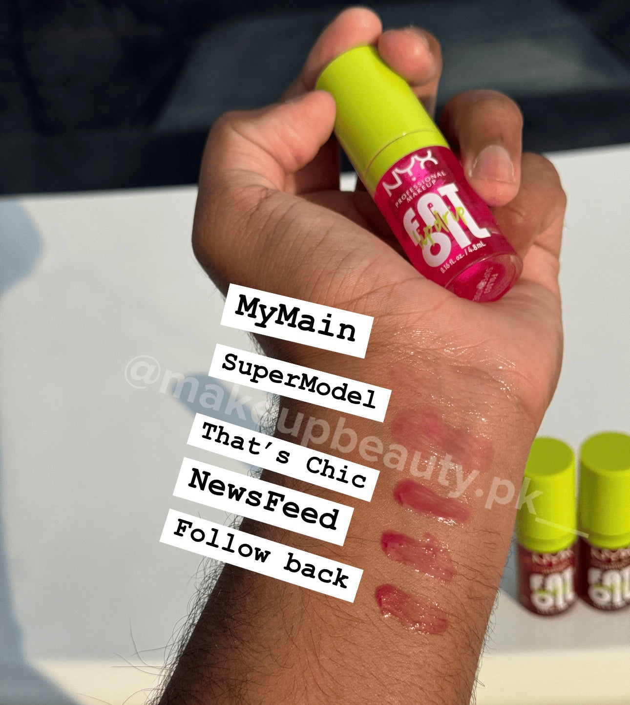 Nyx Fat Oil Lip and Cheek Tint.
