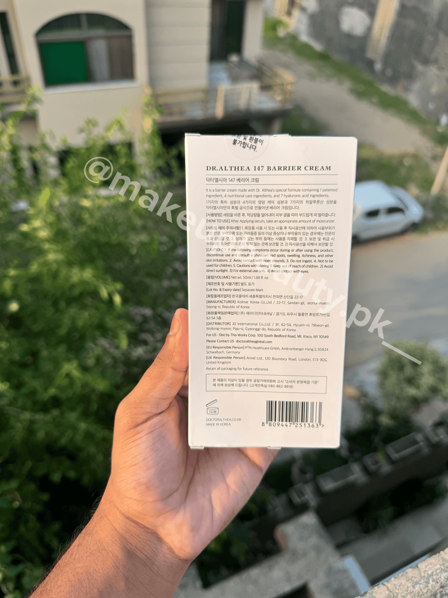 Dr. Althea 147 Barrier Cream 50 ML.