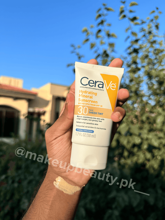 CeraVe Hydrating Mineral Ultra sheer Tinted Sunscreen spf 30 50 ML