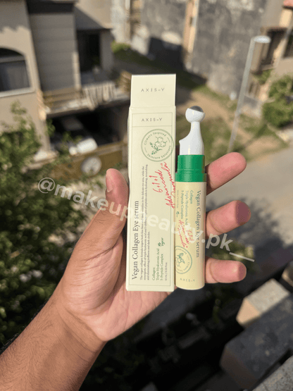 Axis Y Vegan Collagen Eye Serum.