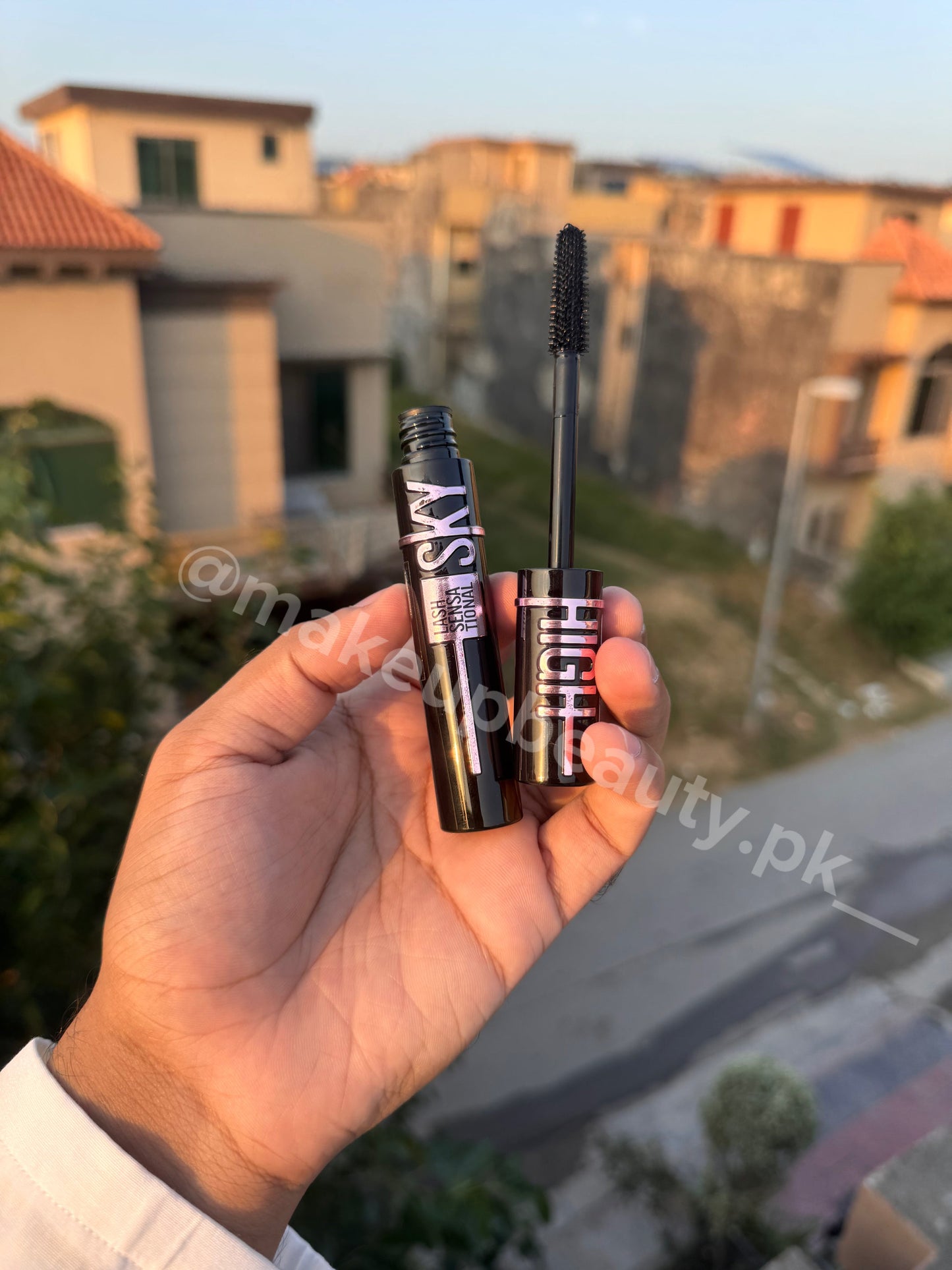 Maybelline Sky High Lash Sensational Mascara.