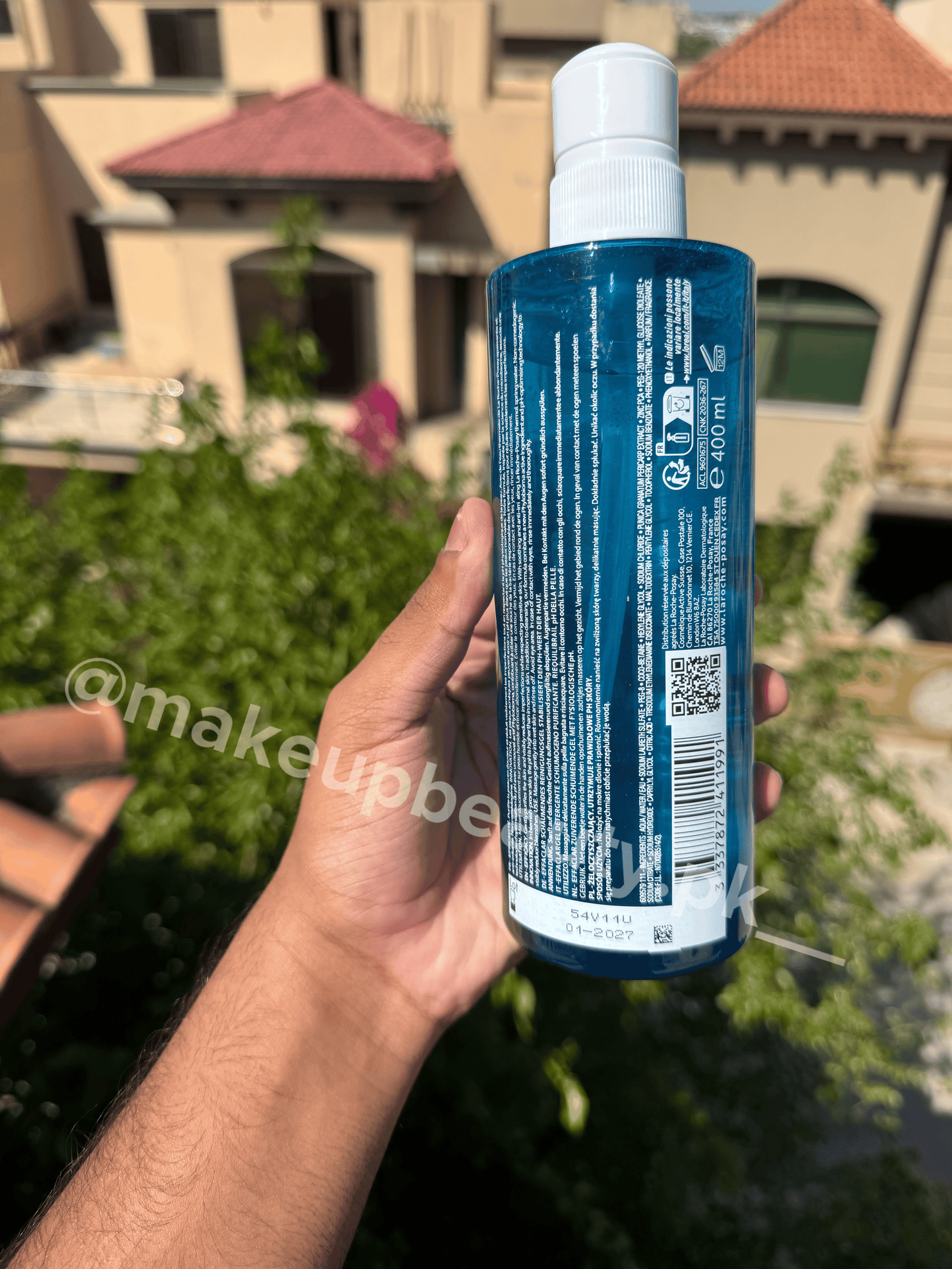 La Roche-Posay Effaclar Purifying Foaming Gel Facewash – 400 ML🌊✨