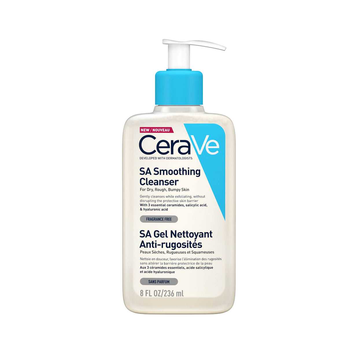 Cerave SA Smoothing Cleanser For Dry, Rough & Bumpy Skin