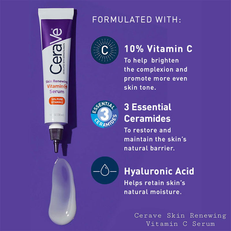 CeraVe Skin Renewing Vitamin C Serum