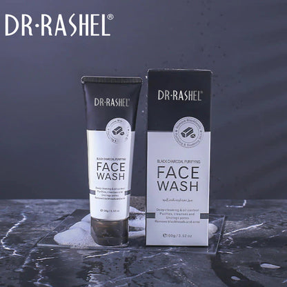 Dr. Rashel Black Charcoal Purifying Face Wash 100g