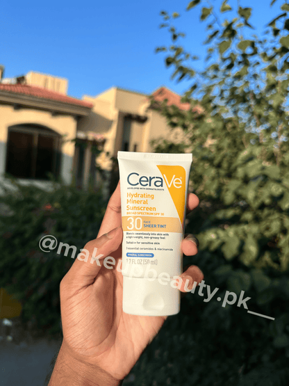 CeraVe Hydrating Mineral Ultra sheer Tinted Sunscreen spf 30 50 ML