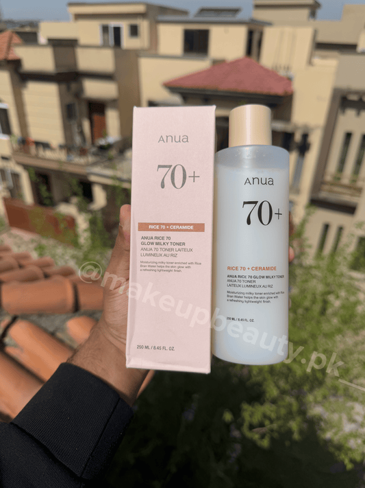 Anua Rice 70 Glow Milky Toner 250 ML Big size.