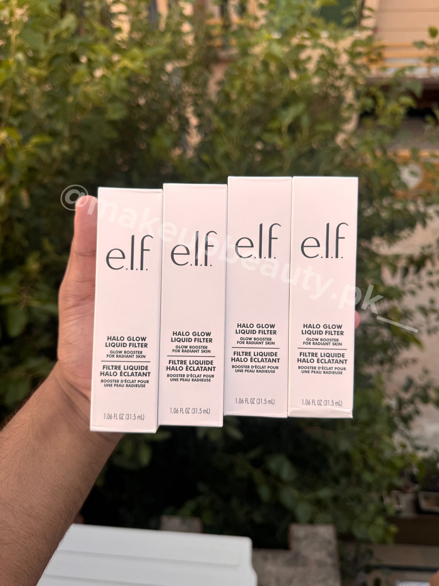 Elf Halo Glow Liquid Filter Flundation 31.5 ML each.