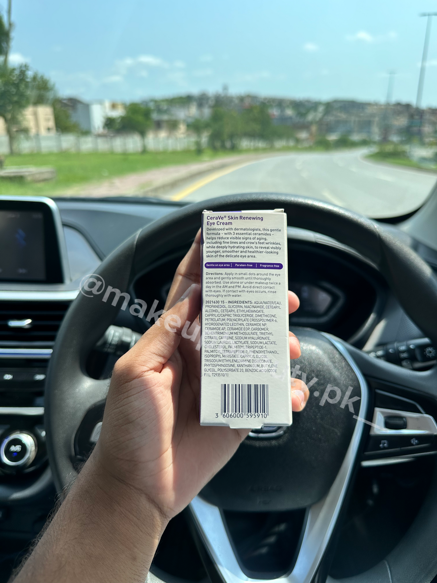 Cera Ve Skin Renewing Eye Cream.