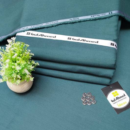 "Gul Ahmed" 4 Season Premium  Wash n Wear Suit for Men's - GA10