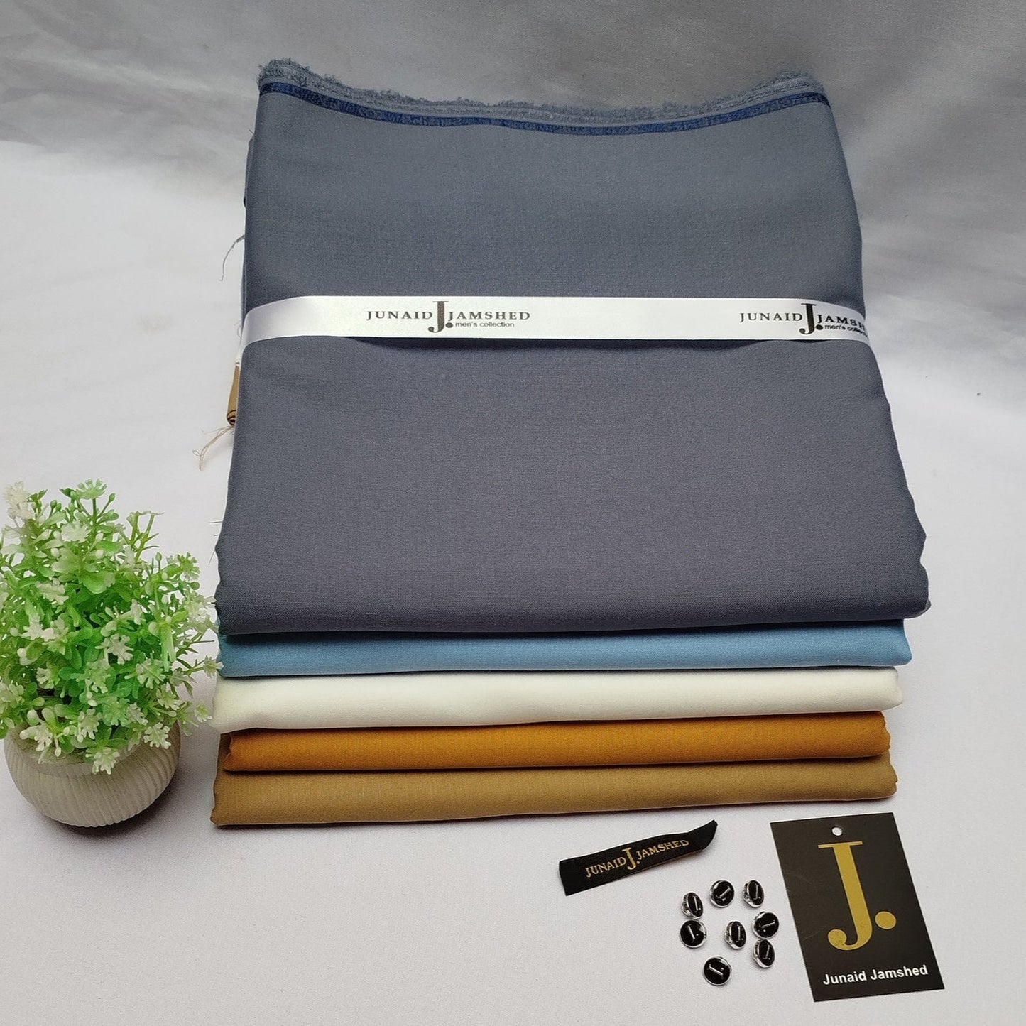 Pack of 5- J. Unstitched Wash n Wear Suits Bundle Deal - JB04