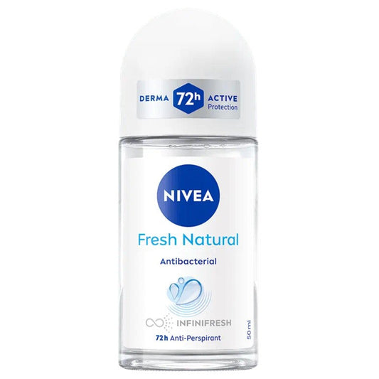 Nivea Anti Perspirant Fresh Natural Anti Bacterial Roll On 50ml