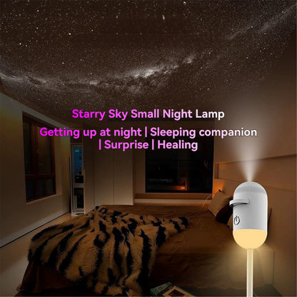 2 in 1 Galaxy Projector Night Light for Bedroom Sleep Decoration