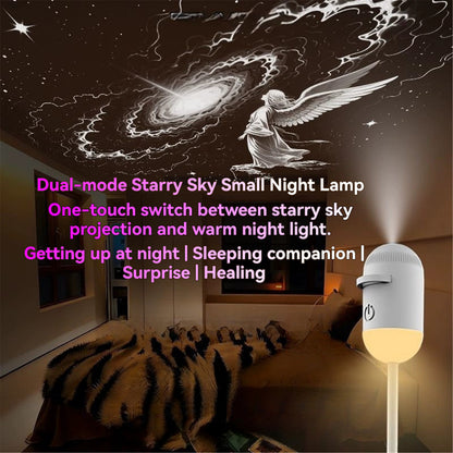 2 in 1 Galaxy Projector Night Light for Bedroom Sleep Decoration