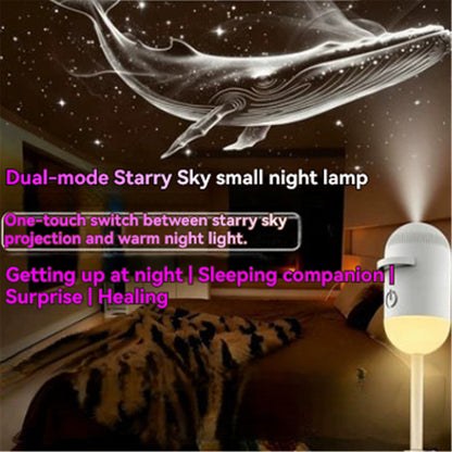 2 in 1 Galaxy Projector Night Light for Bedroom Sleep Decoration
