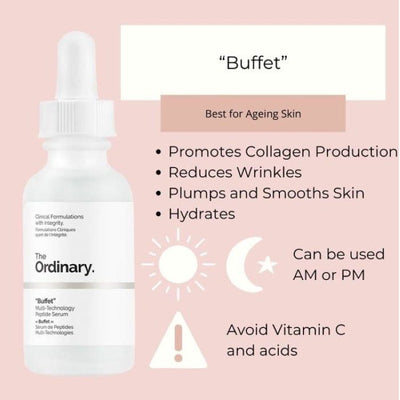 The Ordinary Buffet Multi Technology Peptide Serum - 30ml