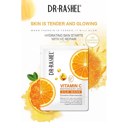 Dr. Rashel Vitamin C Brightening & Anti Aging Silk Mask 28g