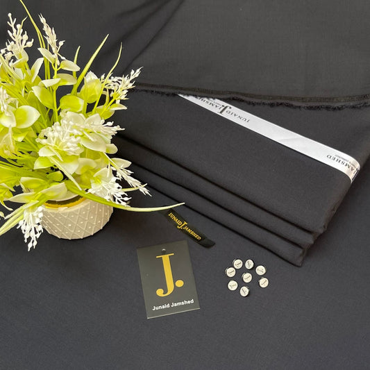 J. Unstitched Wash n Wear Suit for Men's-J34