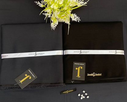 J. Unstitched Wash n Wear Suit for Men's-J34