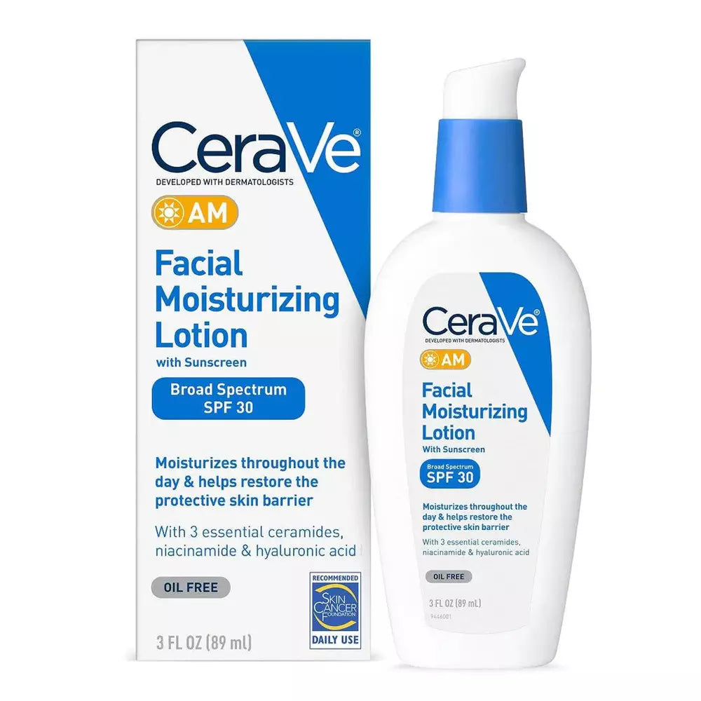 CeraVe AM Facial Moisturizing Lotion with Sunscreen SPF 30