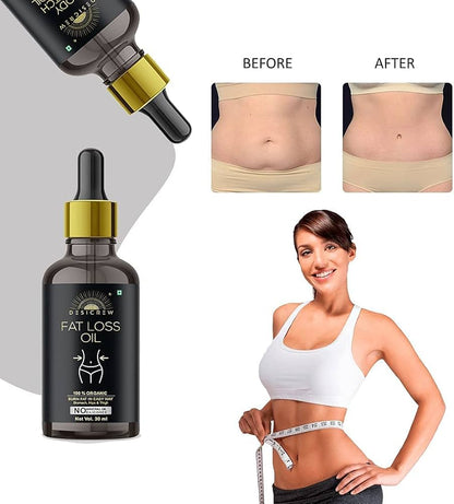 Slimming Fat Loss Oil - Essential Weight Loss Serum for Body Slimming