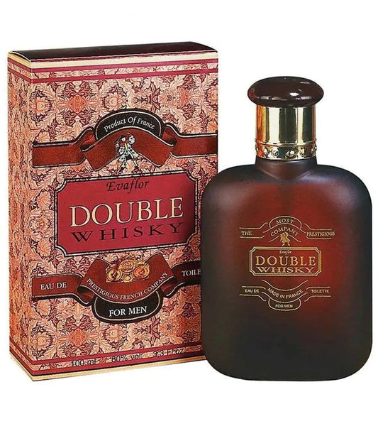 Evaflor Double Whisky Perfume For Men – EDT – 100 Ml