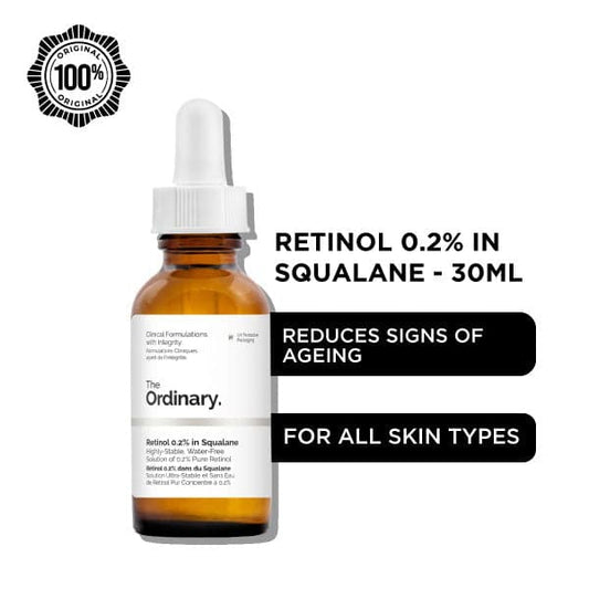 The Ordinary Retinol 0.2% in Squalane Serum- 30ml